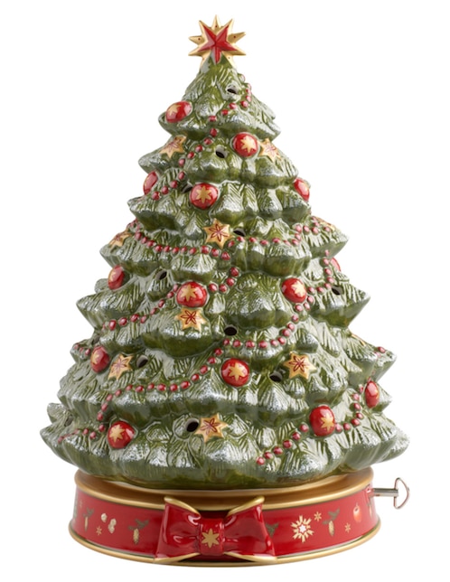 Figura decorativa de árbol navidad Villeroy & Boch Toy's Delight de porcelana