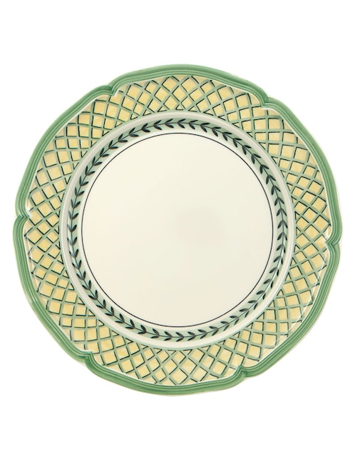 Plato pastel French Garden de porcelana 1