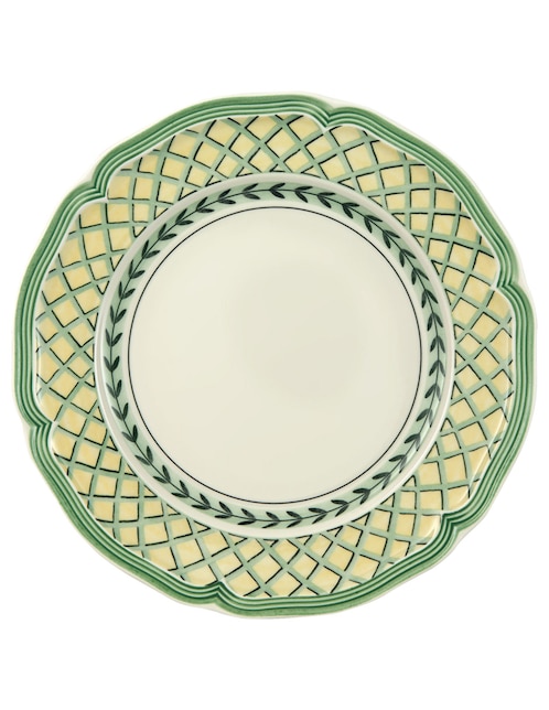 Plato French Garden de porcelana 1