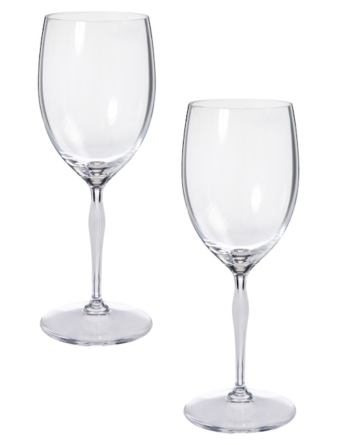 Set de copas para agua Lalique 100 Points de cristal