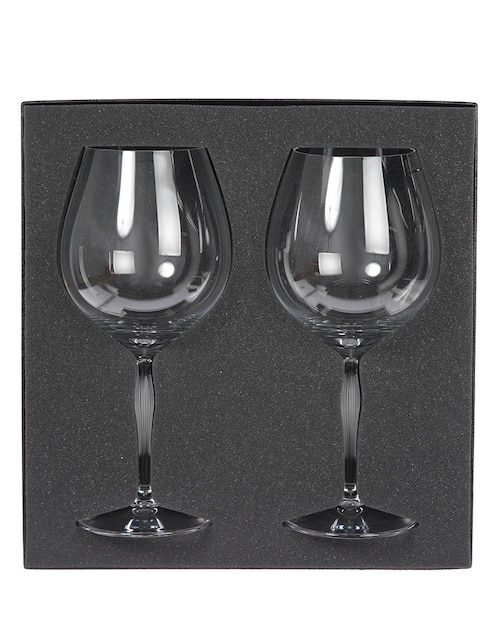 Set de copas para vino tinto Lalique 100 Points de cristal