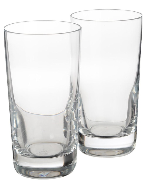 Set vasos de cristal con 2 piezas 1
