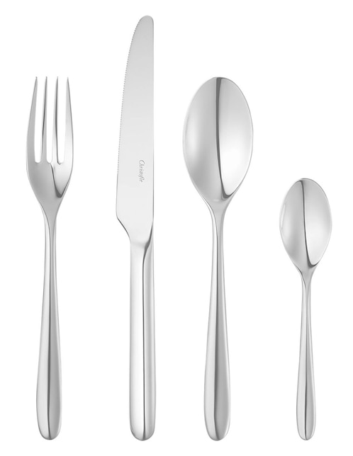 Set cubiertos de acero 24 piezas 1