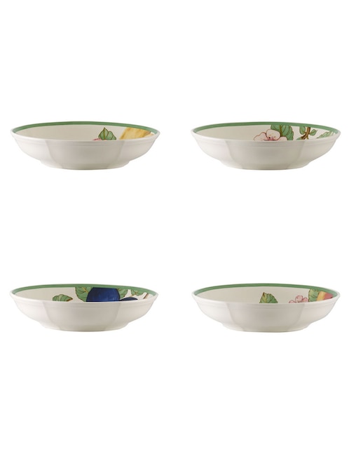 Set platos de porcelana 1