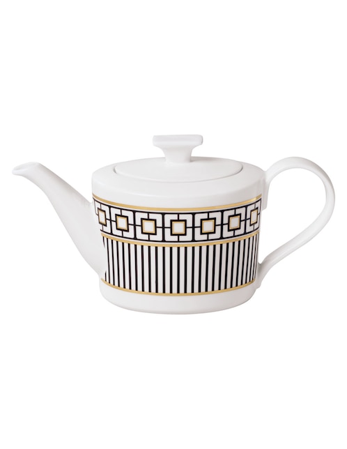 Tetera convencional Villeroy & Boch de porcelana