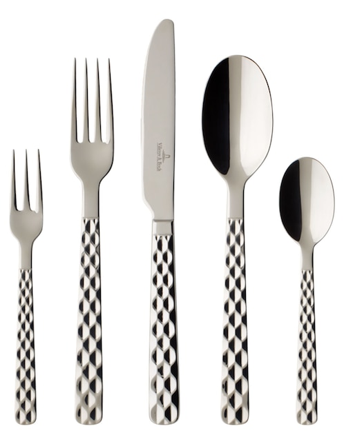 Set cubiertos Boston de acero inoxidable 5 piezas