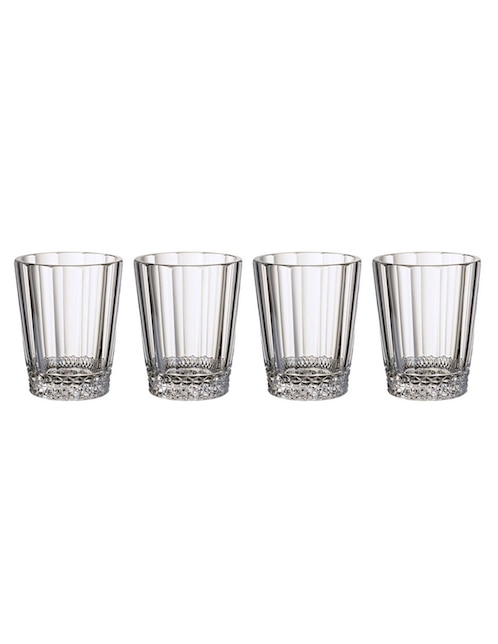 Set vasos de cristal con 4 piezas 1