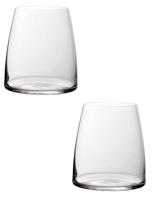 Set vasos de cristal con 2 piezas 1