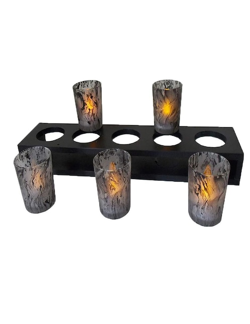 Porta vela Chic Fantasy Vintage Retro