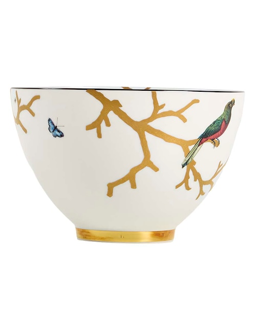 Ensaladera Bernardaud Oiseaux de porcelana