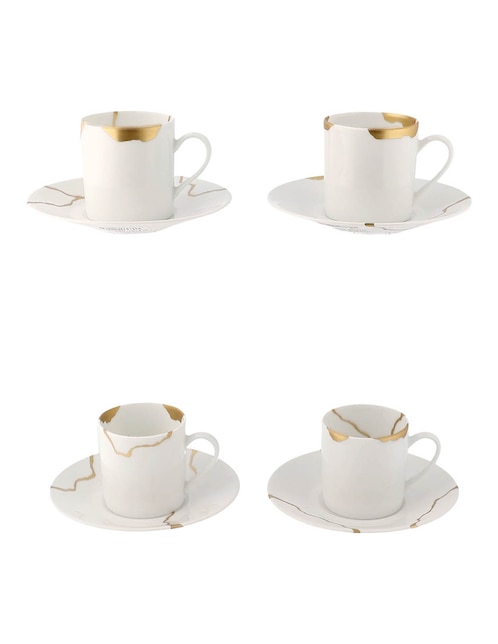 Set de tazas espresso Kintsugi 12 piezas 1