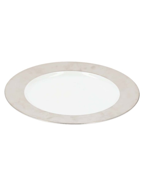 Platón Dune Platine de porcelana 1