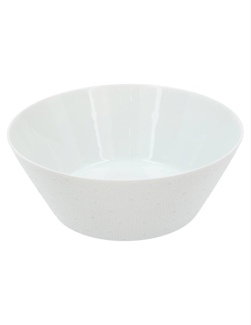 Plato ensalada Bernardaud Ecume de porcelana