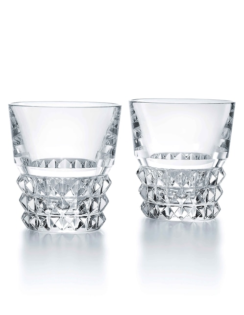 Set vasos Louxor de cristal con 2 piezas 1