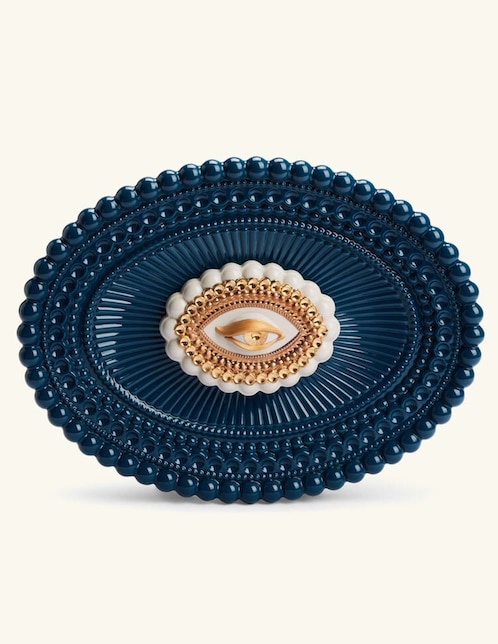 Bandeja decorativa Lover'S Eyes de porcelana 1