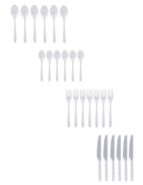 Set cubiertos Mood Easy 24 piezas 1
