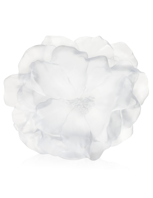 Florero Daum Camélia de cristal