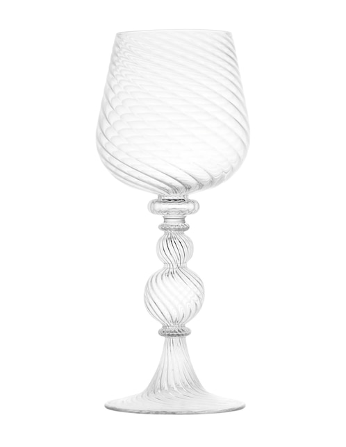 Set de copas para vino tinto Christofle Tourbillon de vidrio