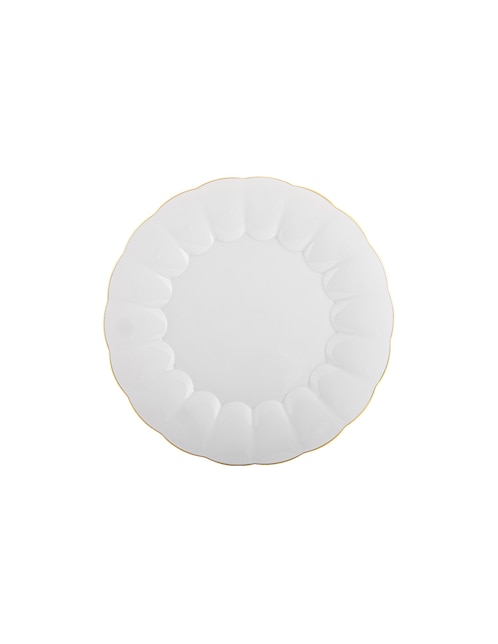 Plato base de porcelana 1