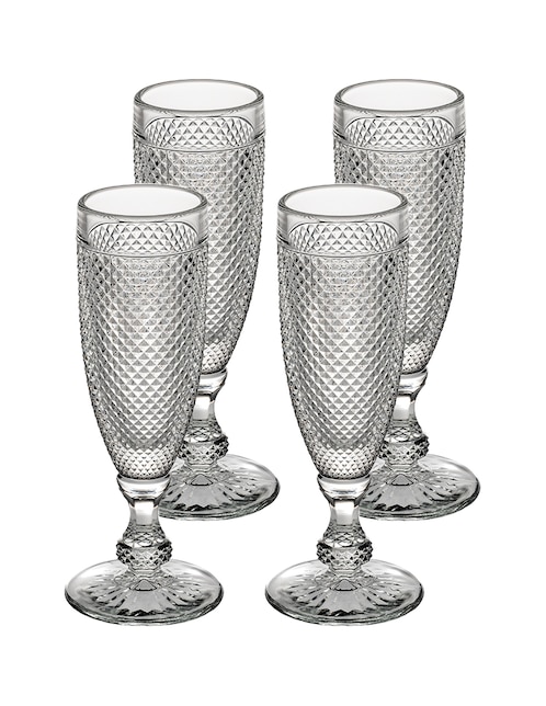 Imagen de producto Set de copas para flauta Vista Alegre Bicos de vidrio