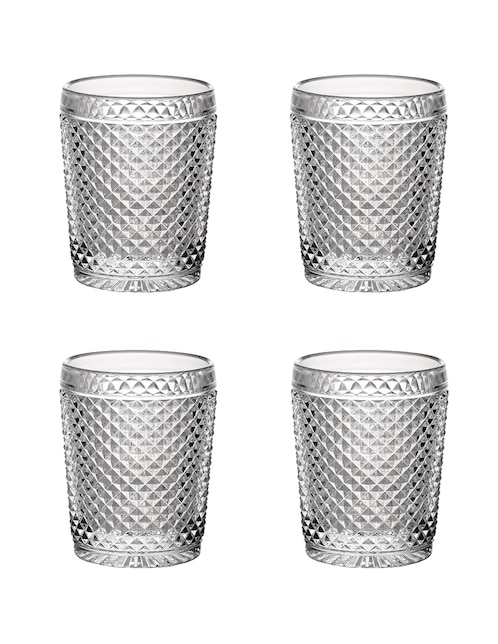 Set vasos Bicos de vidrio con 4 piezas 1