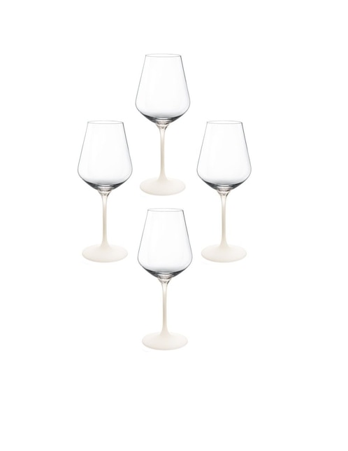 Set de copas para vino tinto Villeroy & Boch Manufactura Rock de cristal