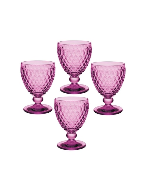 Set de copas para vino tinto Villeroy & Boch Boston de cristal