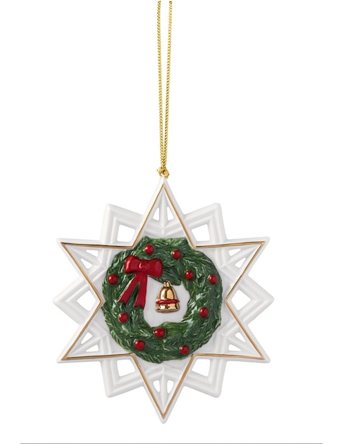 Ornamento navidad estrella Villeroy & Boch Christmas Classics