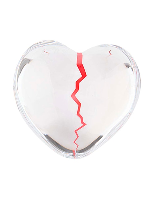 Figura decorativa de corazón Baccarat Coeur de cristal