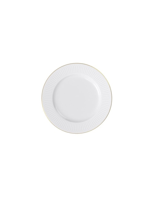 Plato base Chateau Septfontaines de porcelana 1