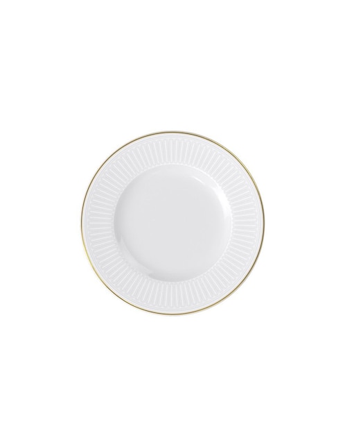 Plato pan Chateau Septfontaines de porcelana 1
