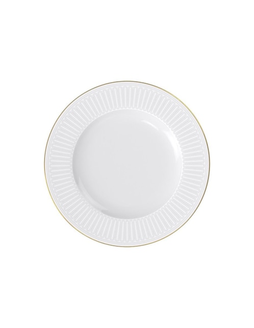 Plato Chateau Septfontaines de porcelana 1