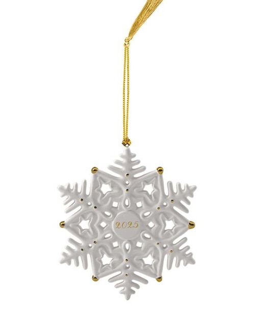 Ornamento navideño copo de nieve Villeroy & Boch Christmas Classics