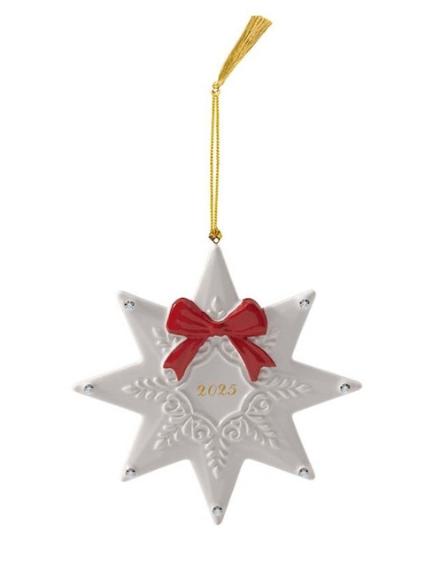 Ornamento navideño estrella Villeroy & Boch Christmas Classic