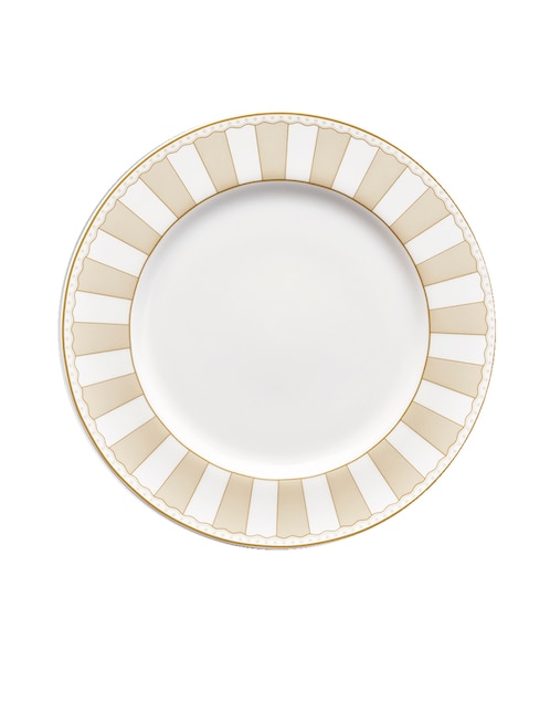 Plato ensalada Carnivale Champagne de porcelana 1