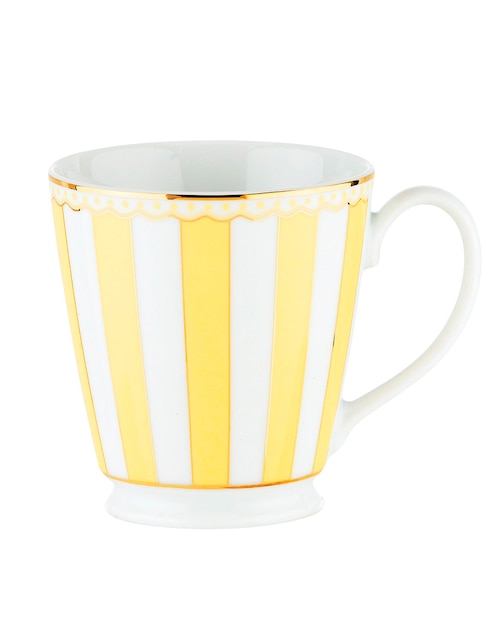 Taza redonda Noritake Carnivale yellow