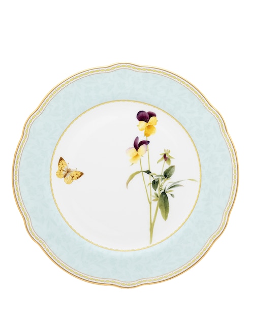 Plato ensalada HARVEST DREAM MENTA de porcelana 1