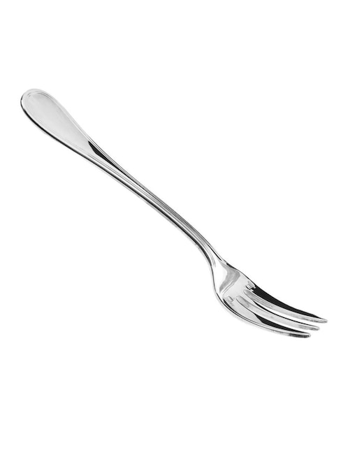 Tenedor para pastel Albi plateado 1