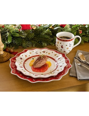Plato trinche Villeroy & Boch de porcelana
