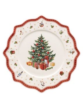 Plato postre Villeroy & Boch de porcelana