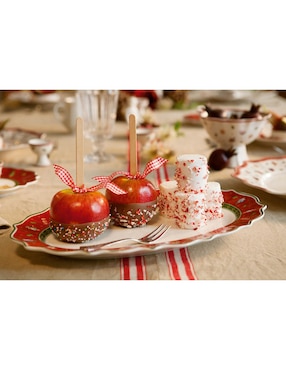 Platón navideño Villeroy & Boch Toy's Delight de porcelana