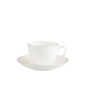 Taza cappuccino Villeroy & Boch Anmut Platinum
