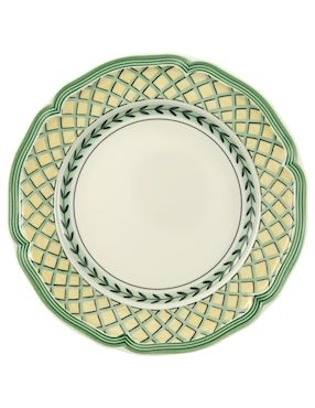 Plato Villeroy & Boch French Garden de porcelana