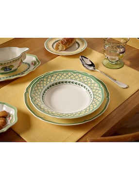 Plato Villeroy & Boch French Garden de porcelana