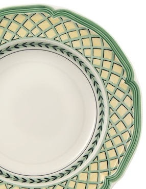 Plato Villeroy & Boch French Garden de porcelana