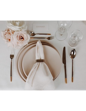 Set cubiertos Villeroy & Boch Ella Gold de acero inoxidable 30 piezas