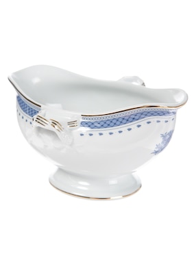 Salsera Vista Alegre de porcelana