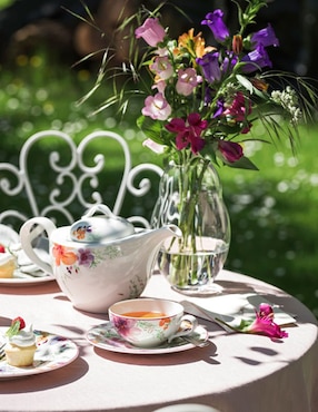 Tetera convencional Villeroy & Boch de porcelana