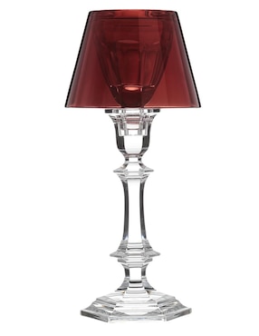 Candelero Baccarat Rojo