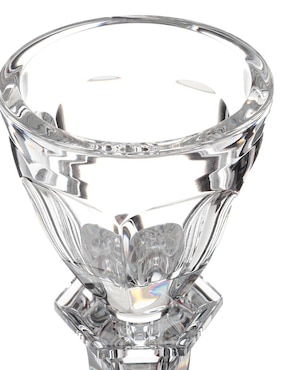 Candelero Baccarat rojo